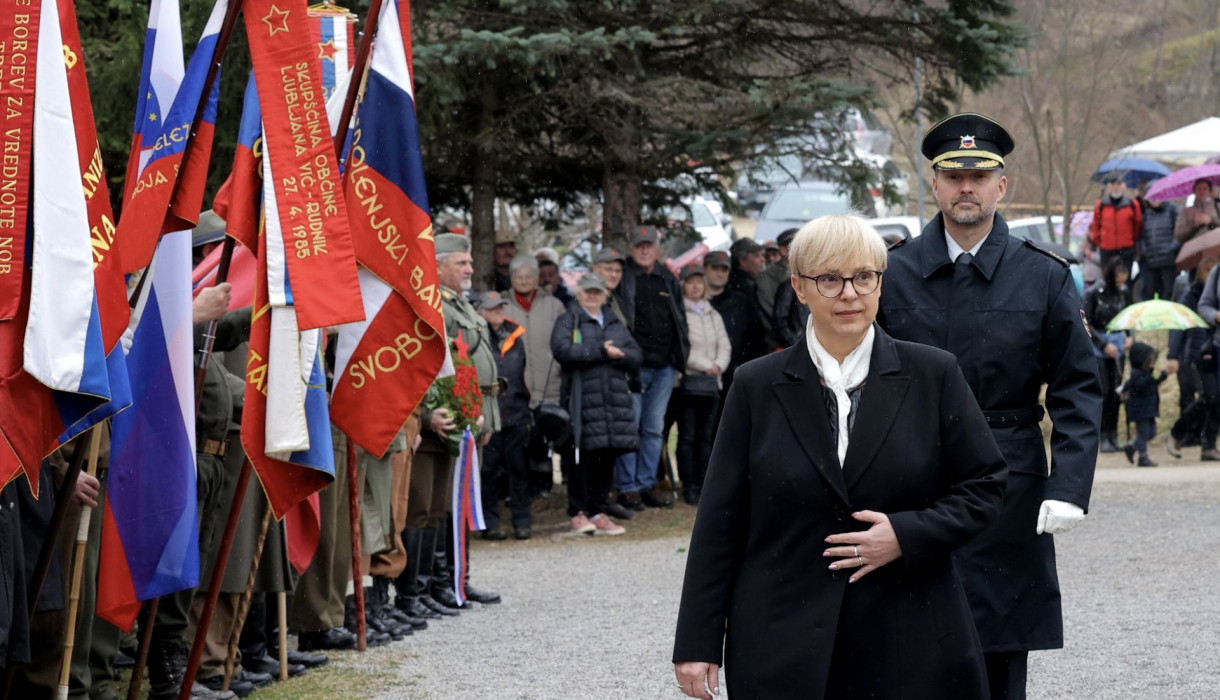 Spominska slovesnost ob 80. obletnici poboja borcev IV. bataljona Cankarjeve brigade v Javorovici.