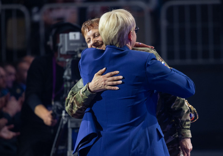 Osrednja slovesnost in koncert ob dnevu Slovenske vojske.