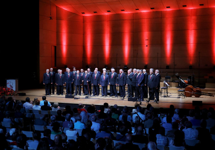 Koncert ob 80-letnici Partizanskega pevskega zbora.