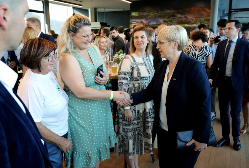 Predsednica republike pred dnevom državnosti nagovorila slovensko skupnost v Münchnu.