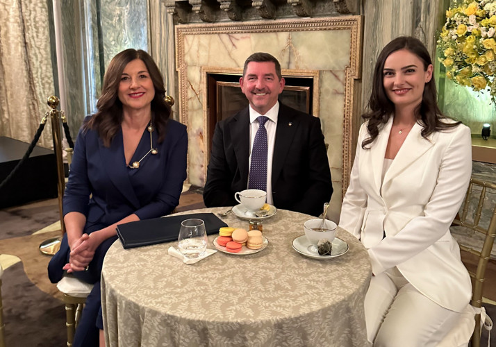 AM FL CRO Sanja Music Milanovic in CG Milena Milatovic