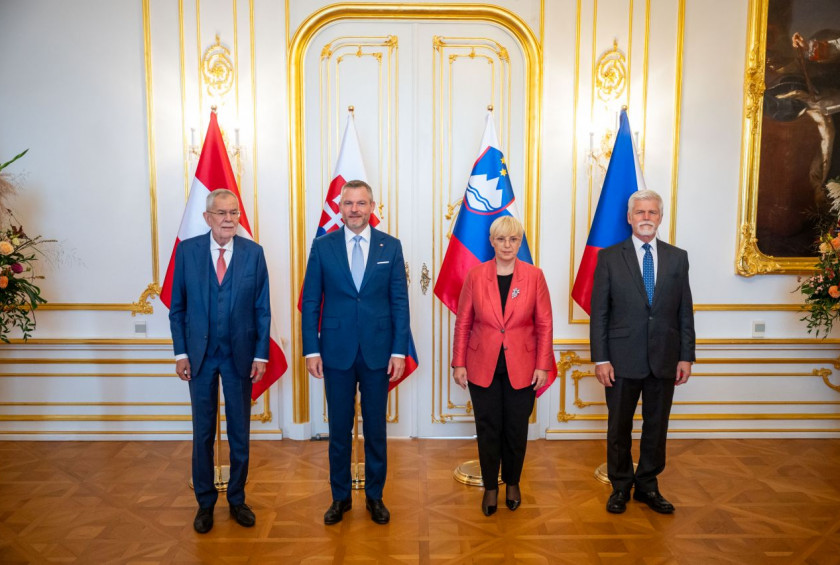 Skupinska slika stirih predsednikov