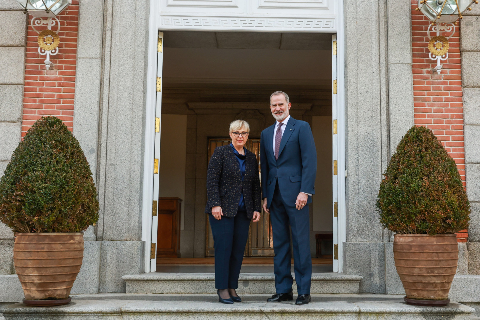 Srečanje predsednice s španskim kraljem Filipom VI.