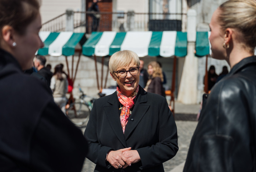 Predsednica med študenti medicine