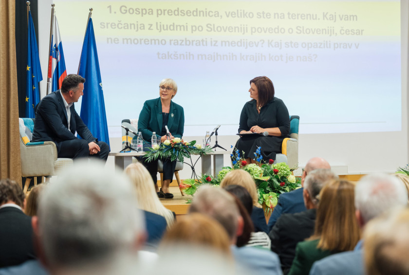Okrogla miza z županom v občini Kobilje.