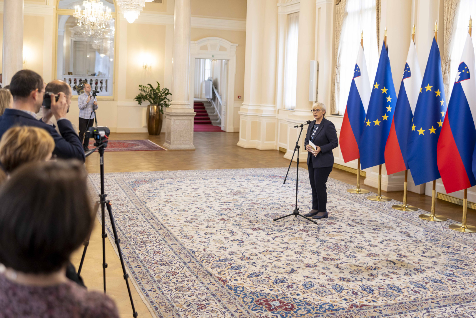 Sprejem predstavnikov evropskih organov za enakost.