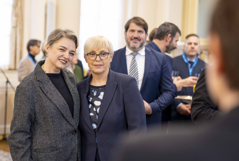 Sprejem predstavnikov evropskih organov za enakost.