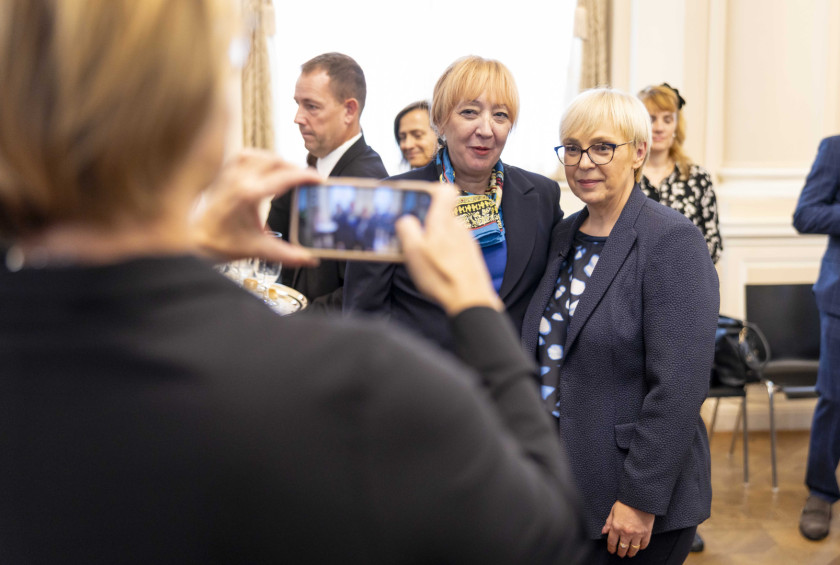 Sprejem predstavnikov evropskih organov za enakost.